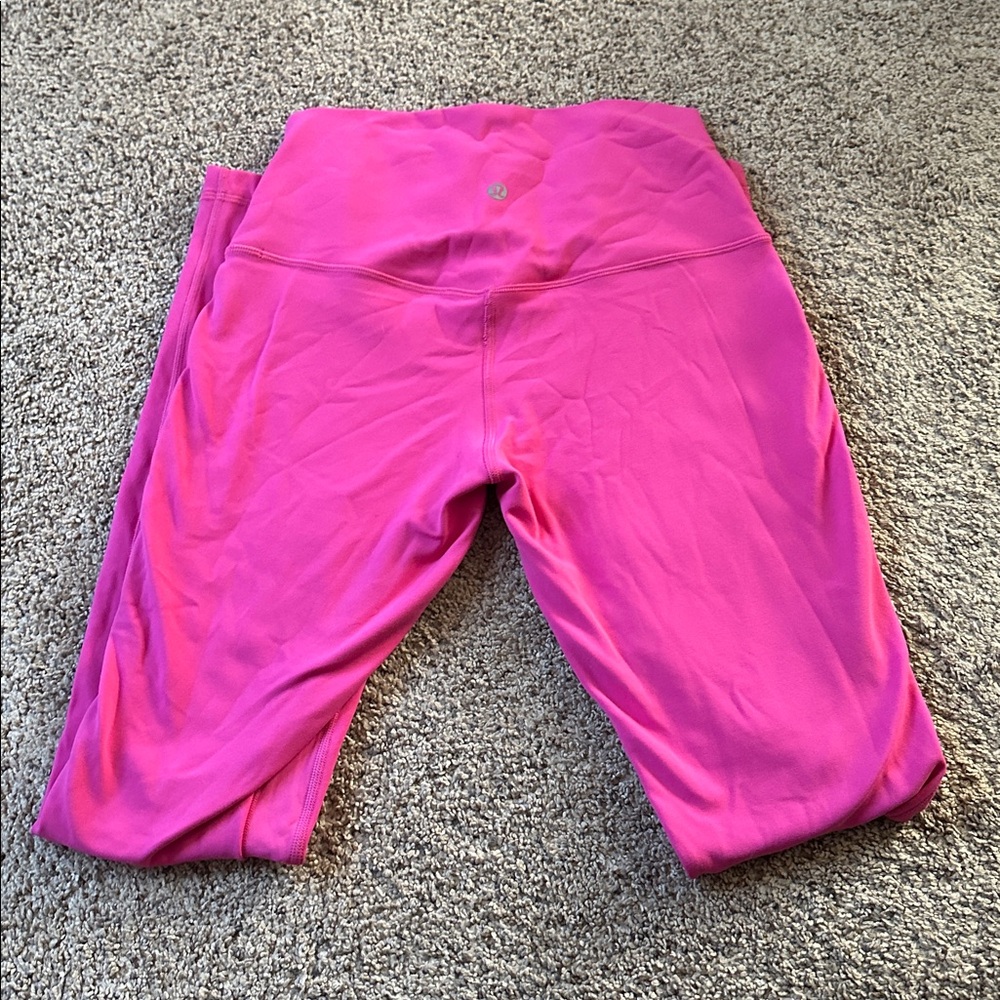 Pink lululemon Leggings